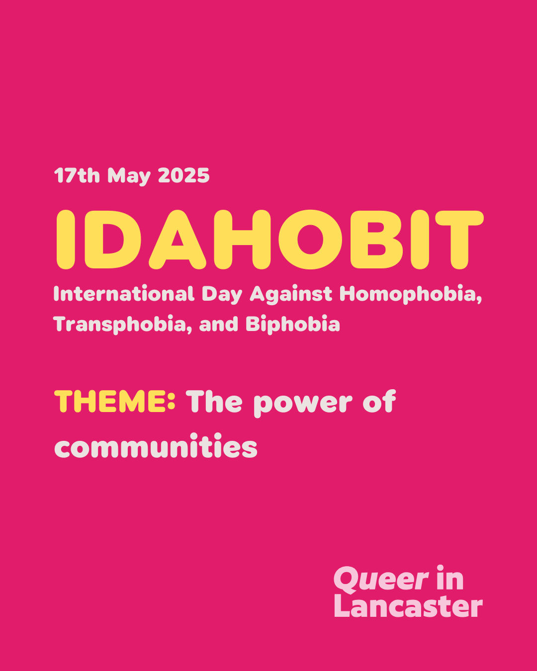 IDAHOBIT 2025