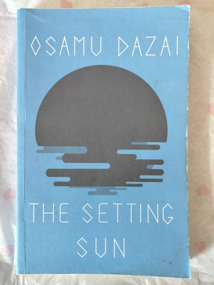 The setting sun by Osamu Dazai front cover