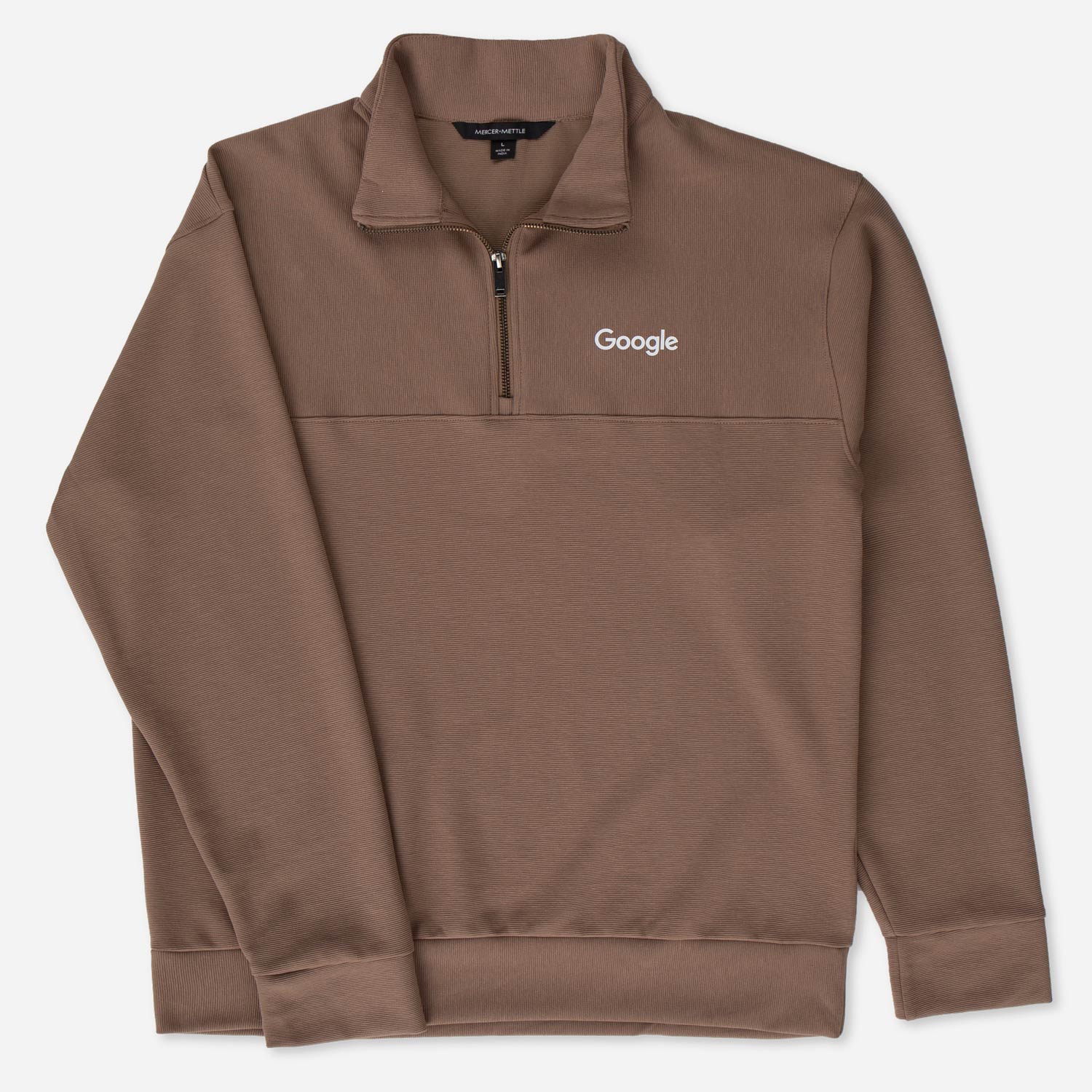 Google Driftwood 1/4 Zip | Google Merch Shop