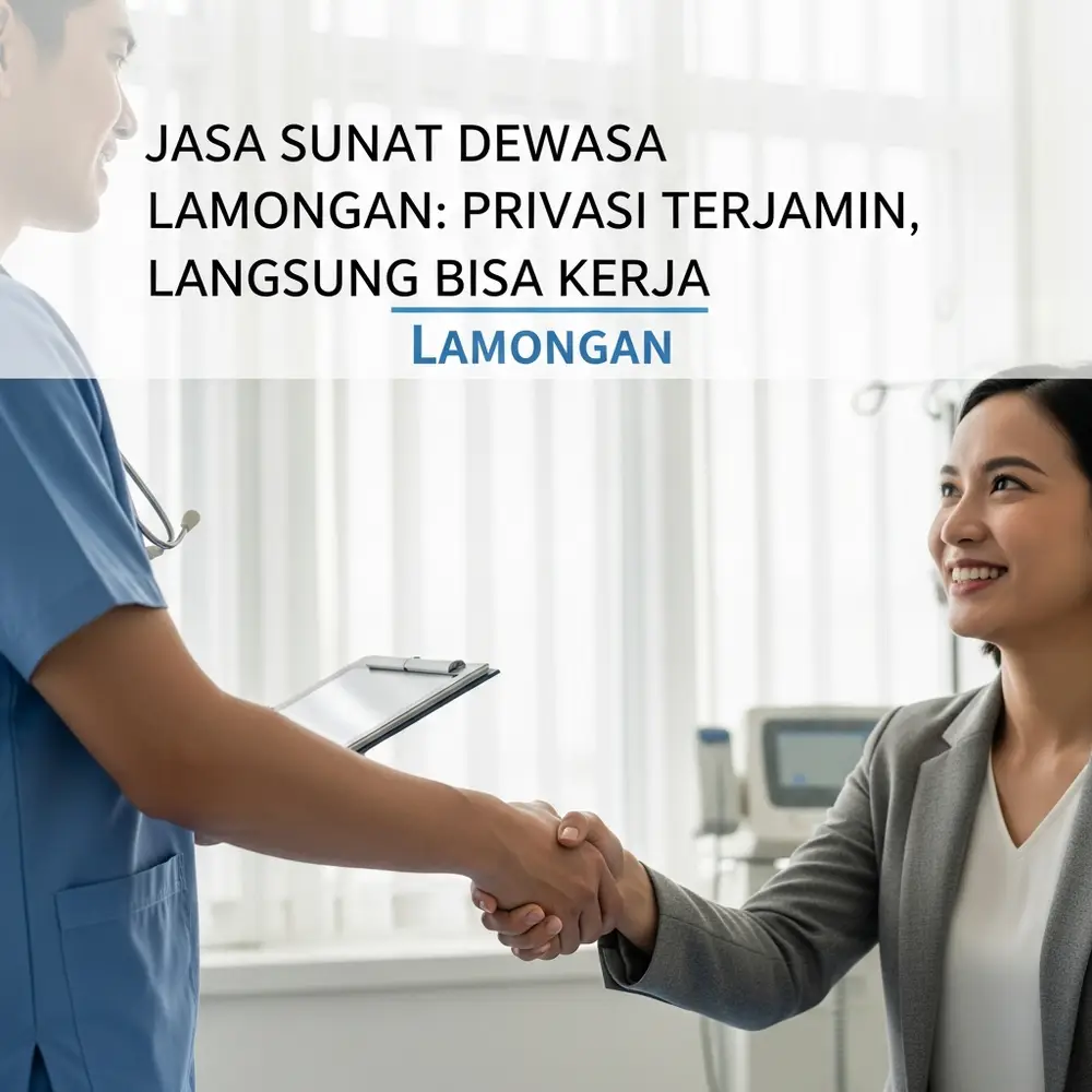  Jasa Sunat Dewasa Lamongan Privasi Terjamin Langsung Bisa Kerja