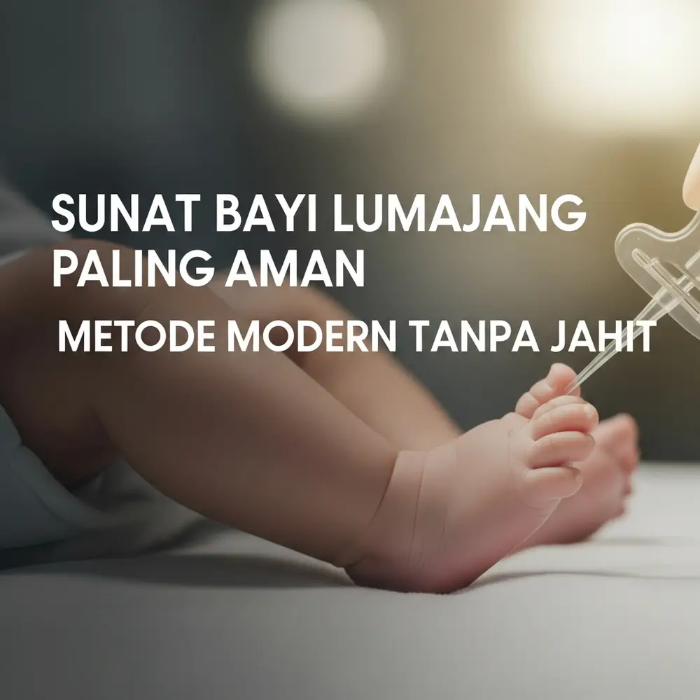 Sunat Bayi Lumajang Paling Aman Metode Modern Tanpa Jahit