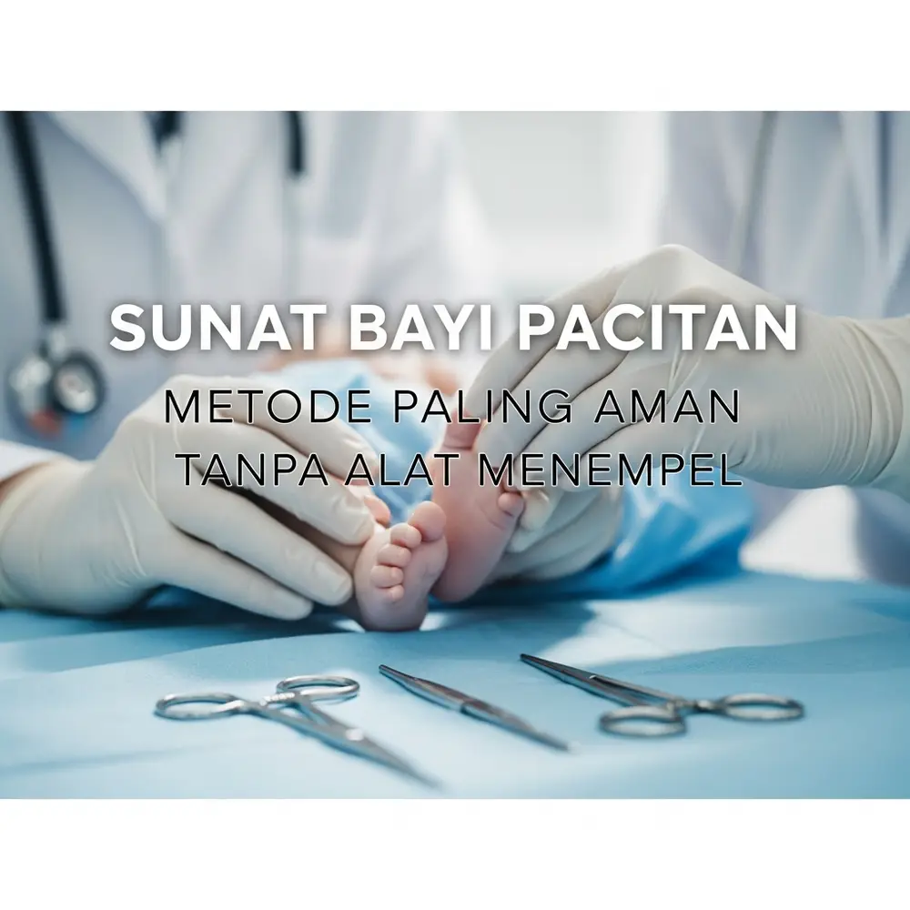  Sunat Bayi Pacitan Metode Paling Aman Tanpa Alat Menempel