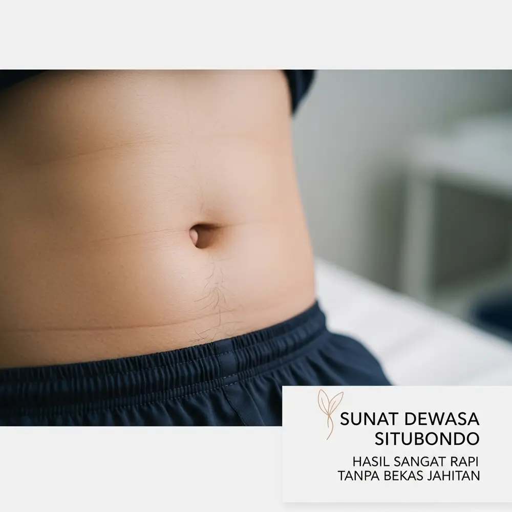 Gambar blog: Sunat Dewasa Situbondo Hasil Sangat Rapi Tanpa Bekas Jahitan