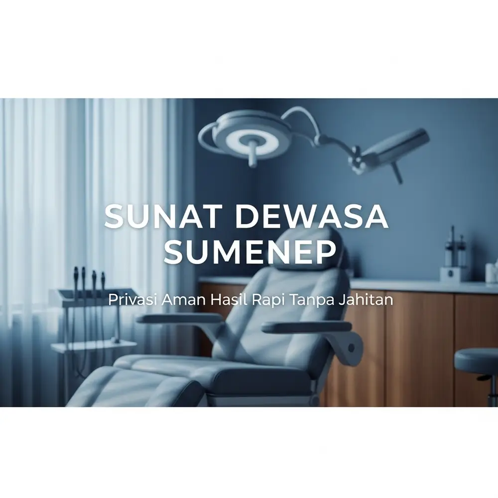  Sunat Dewasa Sumenep Privasi Aman Hasil Rapi Tanpa Jahitan