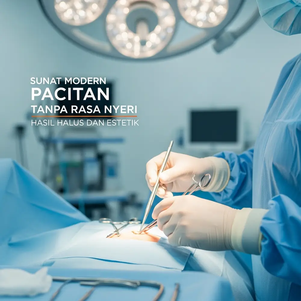  Sunat Modern Pacitan Tanpa Rasa Nyeri Hasil Halus Dan Estetik