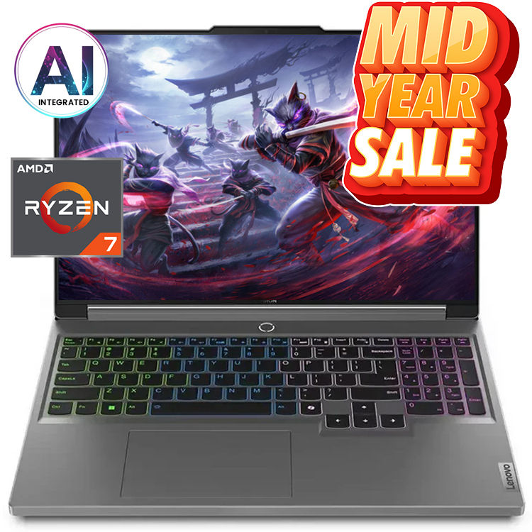 – AMD AI integrated Ryzen 7 8845HS Processor
– 1TB SSD M.2 2280 PCIe NVMe
– 16GB DDR5-5600 RAM
– 16″ WQXGA (2560×1600),165Hz IPS Display
– 8GB NVIDIA GeForce RTX 4060 Graphics
– 4-Zone RGB Backlit Keyboard
– Windows 11 Home