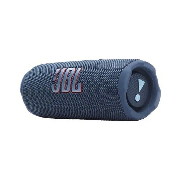 Powerful, clearer bass even at max volume & crisp higher frequencies thanks to a clever new tweeter dome design. Additionally, AI Sound Boost anylzes your music in realtime to deliver maximum acoustic performance with less distortion.
Up to 16 hours of playtime: Keep the mood alive for 14 hours on a single charge – and when we really need to squeeze some extra juice out of our jubilee, or another dance with our darling, we can get an extra 2 hours with Playtime Boost.
Wouldn’t it be great to share the vibes with our tribe? Now we can. With Auracast, we can effortlessly stereo pair two Flip 7 speakers for a wider sound stage & connect multiple Auracast-enabled JBL speakers to cover more ground with the same playlist.
On top of our legendary water-proof and dust-proof design (an industry-leading IP68, BTW), we’ve also made sure that if you drop it from 1-meter onto your concrete floor, it’ll keep kicking.
PushLock system with interchangeable accessories: Clip it. Loop it. Palm it. Now we can carry our sound our way with the new Pushlock interchangeable accessory system. All that power at the push of a button – Wrist strap and carabiner included in the box.