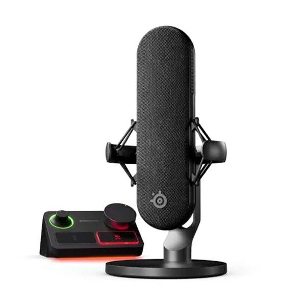 STUDIO-QUALITY XLR MICROPHONE — Designed for gaming, broadcast, and podcasting with a pro-grade XLR connection
3X BIGGER CAPSULE — Capture a wide vocal range with a capsule up to 3X larger than other mics
XLR STREAM MIXER — XLR amplifier connects to PC via USB and features customizable controls and RGB
ALL-in-1 SOFTWARE SOLUTION — Sonar for Streamers is the total pro streaming package, with audio mixing, easy drag ‘n’ drop app routing, and AI noise cancellation
EZ DUAL PC — First-in-gaming solution to simply stream to one or two PCs via USB-C