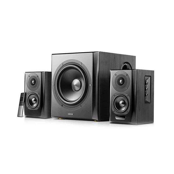 Classic Style. Modern Sound


Input: PC, AUX, Optical, Coaxial, Bluetooth
Titanium Dome Tweeters
8-Inch Subwoofer
Bluetooth 5.0 aptX
Wireless Remote