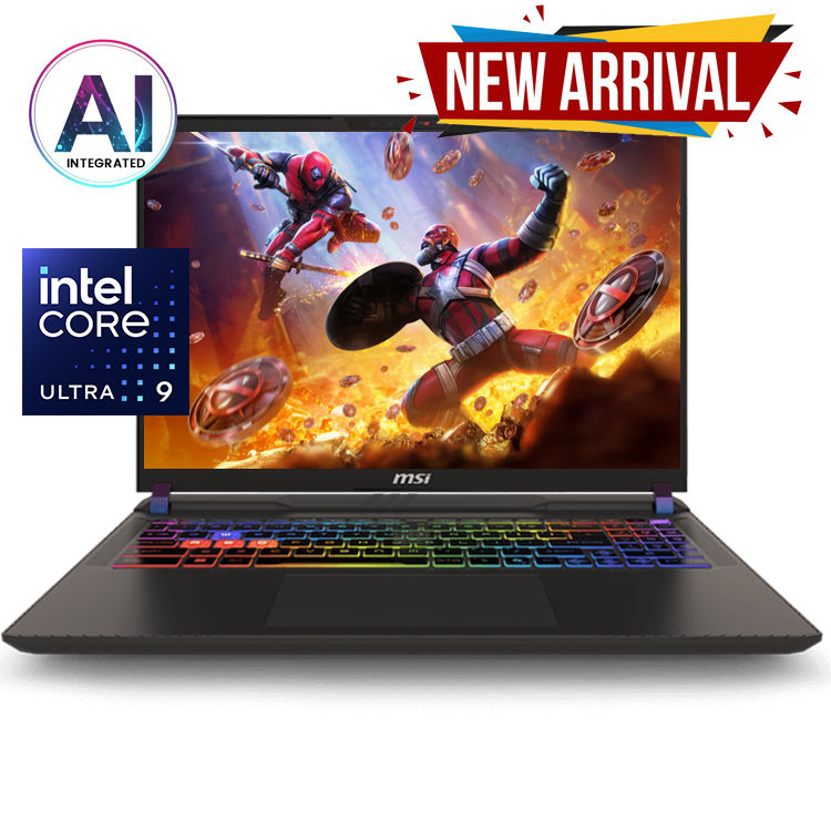 – Intel Core Ultra 9 275HX AI Processor
– 1TB NVME GEN4 M.2 SSD
– 32GB DDR5 4800MHZ RAM
– 16”, QHD+ (2560×1600) 240Hz, IPS-Level Display
– 16GB NVIDIA GeForce RTX 5080 Graphics
– 24-Zone RGB Gaming Keyboard with Copilot Key
– Windows 11 Home