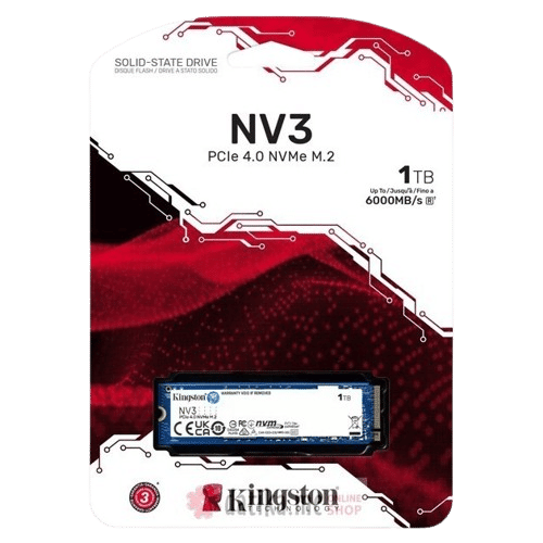Description

NV3 PCIe 4.0 NVMe 1TB SSD
For high-speed, low-power storage needs
 
 
Form factor
M.2 2280
 
Interface
PCIe 4.0 x4 NVMe
 
Capacities
1TB
 
Sequential read/write
1TB – 6,000/4,000MB/s
 
NAND
3D
 
Endurance (total bytes written)
1TB – 320TB
 
Storage temperature
-40°C~85°C
 
Operating temperature
0°C~70°C
 
Dimensions
22mm x 80mm x 2.3mm
 
Weight
7g (all capacities)
 
Vibration non-operating
20G (10-1000Hz)
 
MTBF
2,000,000 hours
