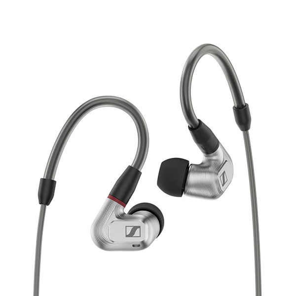 New benchmark in portable audio
Ultimate precision & craftsmanship
Made in Germany
X3R technology: TrueResponse transducer combined with three Helmholtz resonator chambers and acoustic vortex
Precision-milled and anodized aluminum housing
Hand-assembled at Sennheiser´s headquarters
Gold-plated Fidelity (+) MMCX connectors for improved stability
Choice of para-aramid reinforced cables (2.5 mm, 3.5 mm, 4.4 mm)
Adjustable ear hooks and choice of ear adapters including memory foam
Frequency response: 5 Hz – 48,000 Hz
THD: 0.05% (1 kHz, 94 dB)
Impedance: 18 ohms