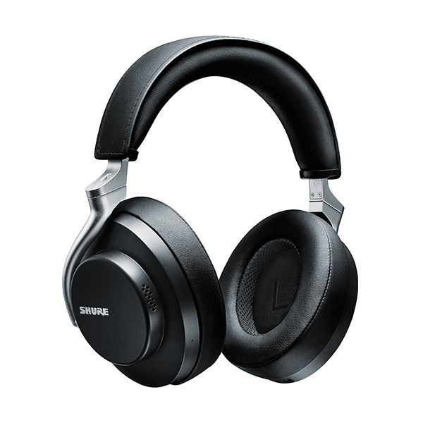 Premium, wireless studio-quality sound engineered from decades of professional experience. No cords. No wires. Just pure listening anywhere you go.
Adjustable noise cancellation to eliminate distractions for a truly immersive listening experience.
Environment mode allows you to hear the outside world with the flip of a switch.
Up to 20 hours battery life provides uninterrupted audio wherever you go – on the train, on an airplane, at work or at home.
Long-wearing comfort and durability built to withstand the rigors of the road. Folds flat for portability with protective carrying case.
Fingertip controls for quick access to answer calls, adjust volume, or pause your music with the push of a button.
Bluetooth® 5 wireless technology for enhanced stability and a range of up to 30 feet (10 meters). Pairs with phones, tablets and laptops.
Premium headphone amplifier and support for multiple codecs including Qualcomm® aptX™, aptX™ HD, aptX™ Low Latency audio, Sony LDAC, AAC, and SBC.
Connect to wired sources with 3.5mm analog audio input to stay connected to any device, including airplane entertainment systems, or USB-C digital input for charging and High-Resolution audio up to 32-bit/384 kHz.
ShurePlus™ PLAY app allows you to customise your noise cancellation and Environment Mode levels. Free to download for iOS and Android.