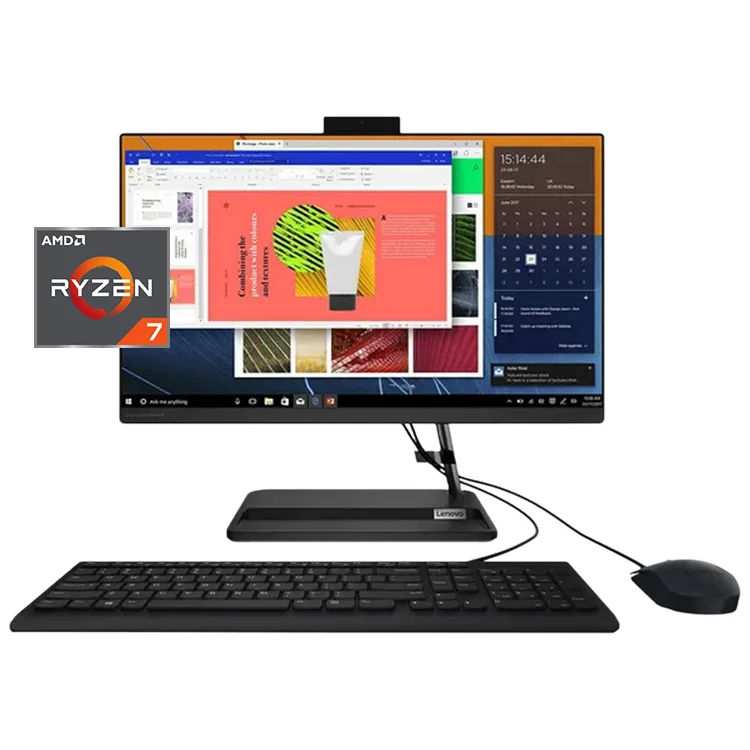 – AMD Ryzen 7 7730U Processor
– 512GB SSD M.2 PCIe NVMe
– 16GB SO-DIMM DDR4-3200 RAM
– 23.8″, FHD (1920×1080), IPS Display
– Integrated AMD Radeon Graphics
– USB Calliope Keyboard
– USB Calliope Mouse