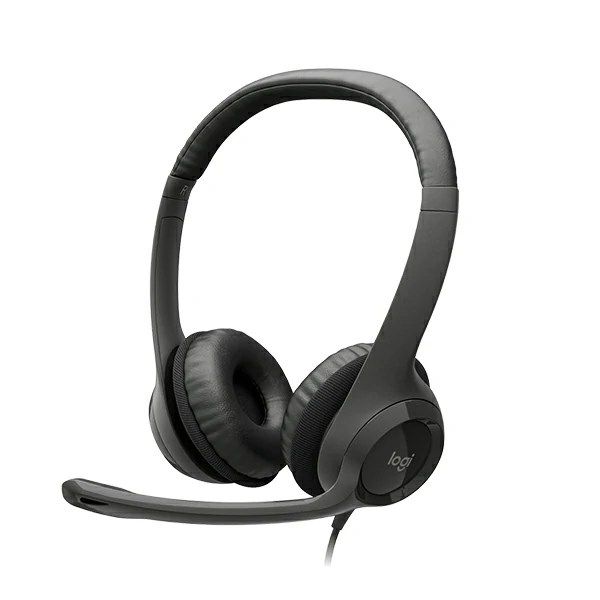 Experience clear video calls with a simple USB connection and a noise-canceling mic.
In-line controls to adjust volume or mute without interrupting calls. Fine-tuned drivers for enhanced digital audio.