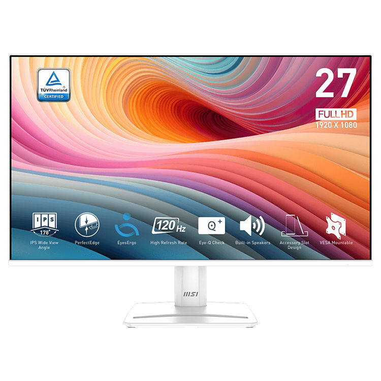 – 27″ IPS Display
– 1ms (MPRT) / 4ms (GtG) Response Time
– 1920 x 1080 (FHD) Resolution
– 2x 2W Speaker
– 100~240V, 50~60Hz Power