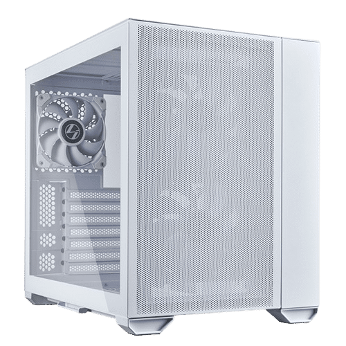 Description




MODEL NAME
O11 AIR MINI


MODEL NO.

O11AMW white


COLOR

White


DIMENSION
(D) 400 X (W) 288 X (H) 384 mm


MATERIAL
4mm Aluminum Panel
0.8mm Mesh Panel
4.0 mm Tempered Glass


MOTHERBOARD SUPPORT
E-ATX (Max 280 mm wide)/ ATX/ Micro-ATX/ Mini-ITX


PSU SUPPORT
ATX (Max. 200 mm)


INCLUDED FAN
(Front) 2 X 140mm PWM Fan
(Rear) 1 X 120mm PWM Fan


FAN SUPPORT
(Top) 120mm X3 / 140mm X2
(Side) 120mm X2
(Bottom) 120mm X2/ 140mm X2
(Front) 120mm X2/ 140mm X2
(Rear)120 mm X1


RADIATOR SUPPORT
(Top) 240mm or 280mm
(Side) 240mm
(Bottom) 240mm or 280mm
(Front) 240mm or 280mm


DRIVE SUPPORT
6 X 2.5” SSD or 3 X 2.5” SSD + 3 X 3.5” HDD


GPU LENGTH CLEARANCE
362 mm


CPU HEIGHT CLEARANCE
170 mm


EXPANSION SLOTS
7 or 5 (depends on the back panel)


I/O PORTS
2 X USB 3.0
1 X USB 3.1 Type-c
1 X HD Audio


DUST FILTER
1 × removable bottom dust tray