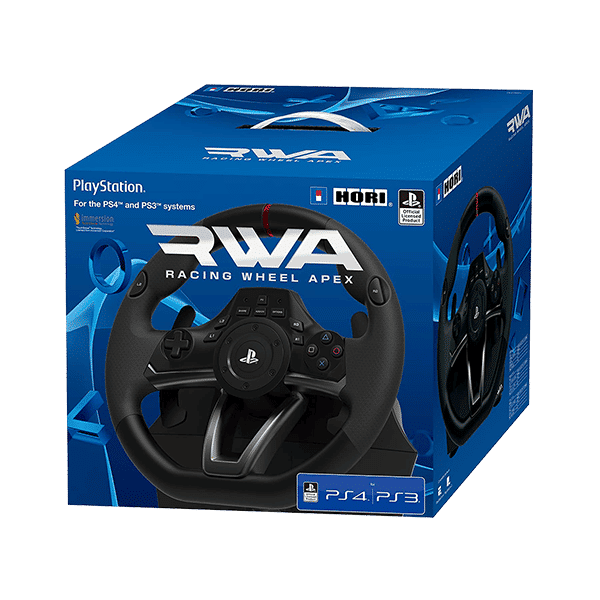 Officially licensed by Sony
Compatible with PS4, PS3, and PC
Optimize performance on PS5 with firmware update
Full-size racing wheel and pedals optimized for authentic racing simulation
270 degree turn radius with adjustable output options
Mount security with sturdy clamp system