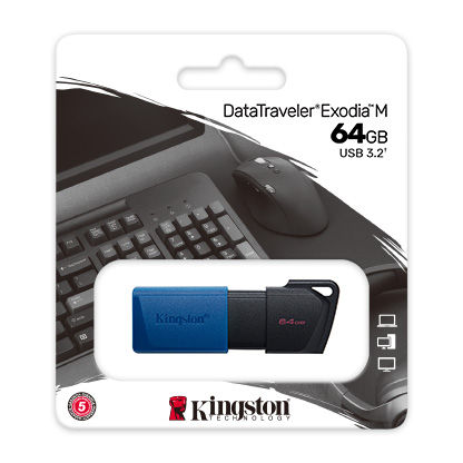 Description





Specifications













Capacities1
64GB,


Speed2
USB 3.2 Gen 1 compliant


Dimensions
67.4mm x 21.8mm x 11.6mm


Weight
10g


Operating temperature
0°C~60°C


Storage temperature
-20°C~85°C


Warranty
5-year warranty, free technical support


Compatible with
Windows® 11, 10, macOS (v.10.15.x +), Linux (v. 4.4 +), Chrome OS™