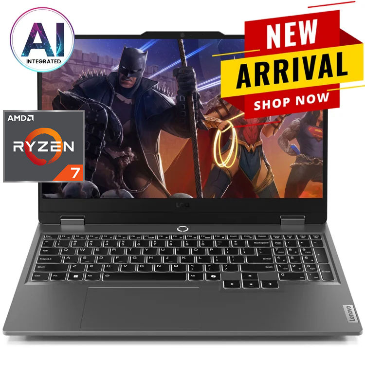 – AMD AI Integrate Ryzen 7 8845HS Processor
– 512GB SSD M.2 2242 PCIe 4.0×4 NVMe
– 1 x 16GB  DDR5-5600 RAM
– 15.6″ FHD (1920×1080) IPS 300nits Anti-glare Display
– 100% sRGB, 144Hz, G-SYNC Display
– 6GB NVIDIA GeForce RTX 4050 Graphics
– White Backlit Keyboard
– Windows 11 Home
