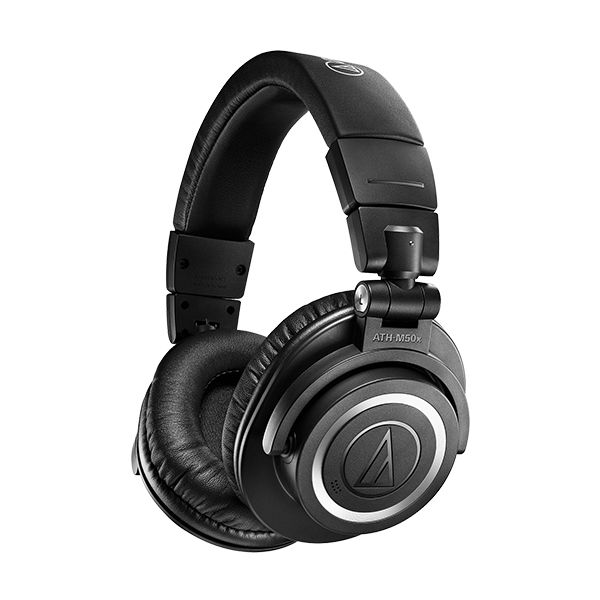 Wireless, on-the-go design delivers the same critically acclaimed sonic performance as the original ATH-M50x professional studio headphones
Proprietary 45 mm large-aperture drivers and dedicated amplifier deliver exceptional clarity throughout an extended frequency range, with deep, accurate bass response
Low latency mode improves synchronicity between audio and video for smooth streaming and gaming
Premium audio-grade components, including an AK4331 advanced audio DAC and dedicated internal headphone amp, deliver pure, natural sound
Dual mics and beamforming technology ensure crystal-clear call quality
Sidetone circuitry improves conversations by letting you hear your voice in the headphones when making calls on most smartphones
Microphone can be muted with a simple press of a button
Multipoint pairing function allows you to stay connected to two Bluetooth devices at once
Buttons built into the earcup provide easy control of volume/mute, music, and calls, and give you access to voice assistant (Amazon Alexa Built-in, Google Assistant, Siri)
Google Fast Pair lets you quickly pair headphones with an Android smartphone or other device
A-T Connect app gives you additional control: activate low latency mode, adjust and save EQ to the headphones, change L/R volume balance, select desired voice assistant, locate misplaced headphones, change codecs, and more
Up to 50 hours of continuous use on a full charge and up to 3 hours of use on a 10-minute rapid charge (via USB-C connection)
Compatible with high-quality LDAC and AAC codecs
Over-ear design for excellent sound isolation in loud environments
Professional-grade earpad and headband material for long-lasting durability and comfort
Includes 1.2 m (3.9″) cable for optional wired connection