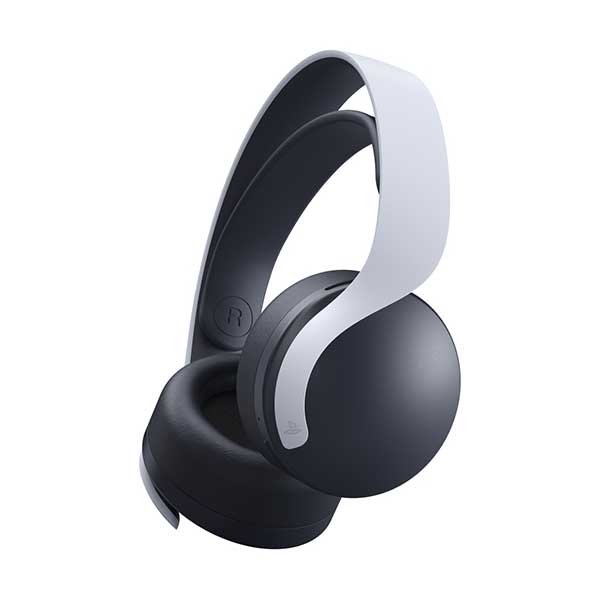 Fine-tuned for 3D Audio on PS5™ consoles
Refined earpads and headband strap
Sleek design that complements the PS5 console
Hidden noise-cancelling microphones
Easy-access controls
Up to 12 hours of wireless play