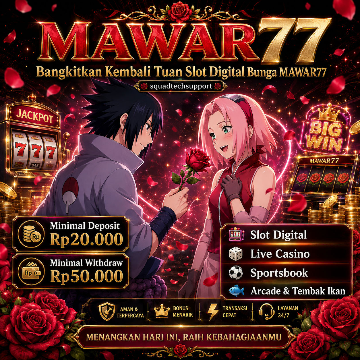 MAWAR77 BANNER