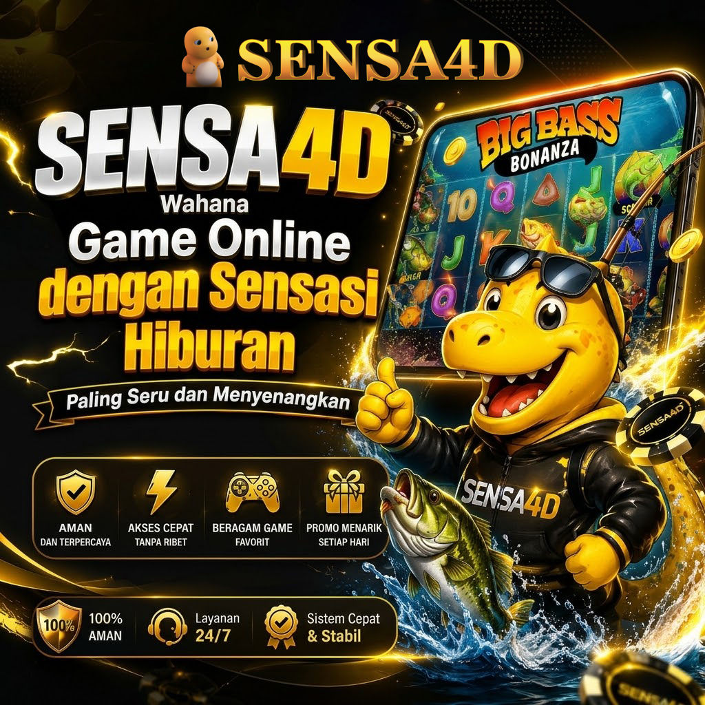 SENSA4D – Portal Game Online Modern dengan Sensasi Hiburan Paling Seru dan Menyenangkan Portal Menuju Game Online Paling Seru Dan Menyenangkan