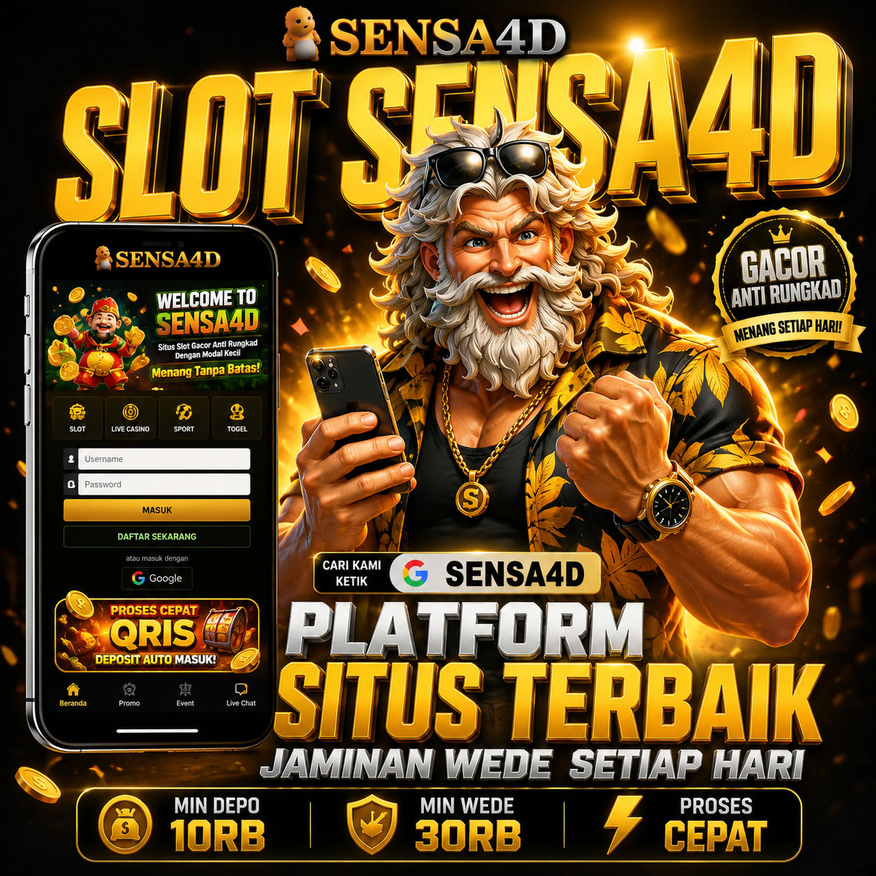 SENSA4D : Bandar Togel Terbaik dan Bandar Toto Terdepan di Asia