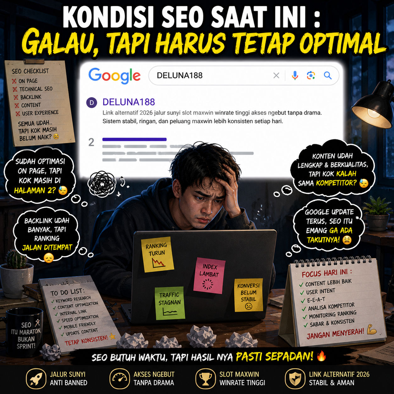 DELUNA188 Link Alternatif 2026 Jalur Sunyi Slot Maxwin Winrate Tinggi Akses Ngebut Tanpa Drama