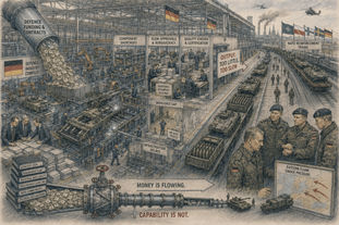 Germany’s Rearmament Test: Berlin Has Money, But Still Lacks Grip