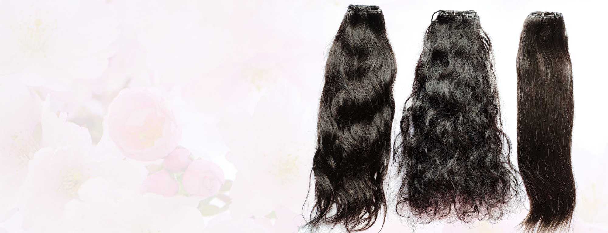 Raw Indian Hair Extensions & Wigs