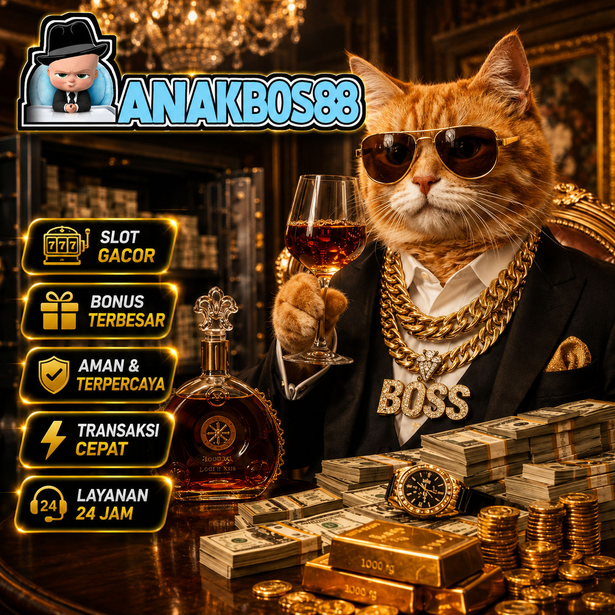 ANAKBOS88 • Gaya Muda, Mental Pemimpin