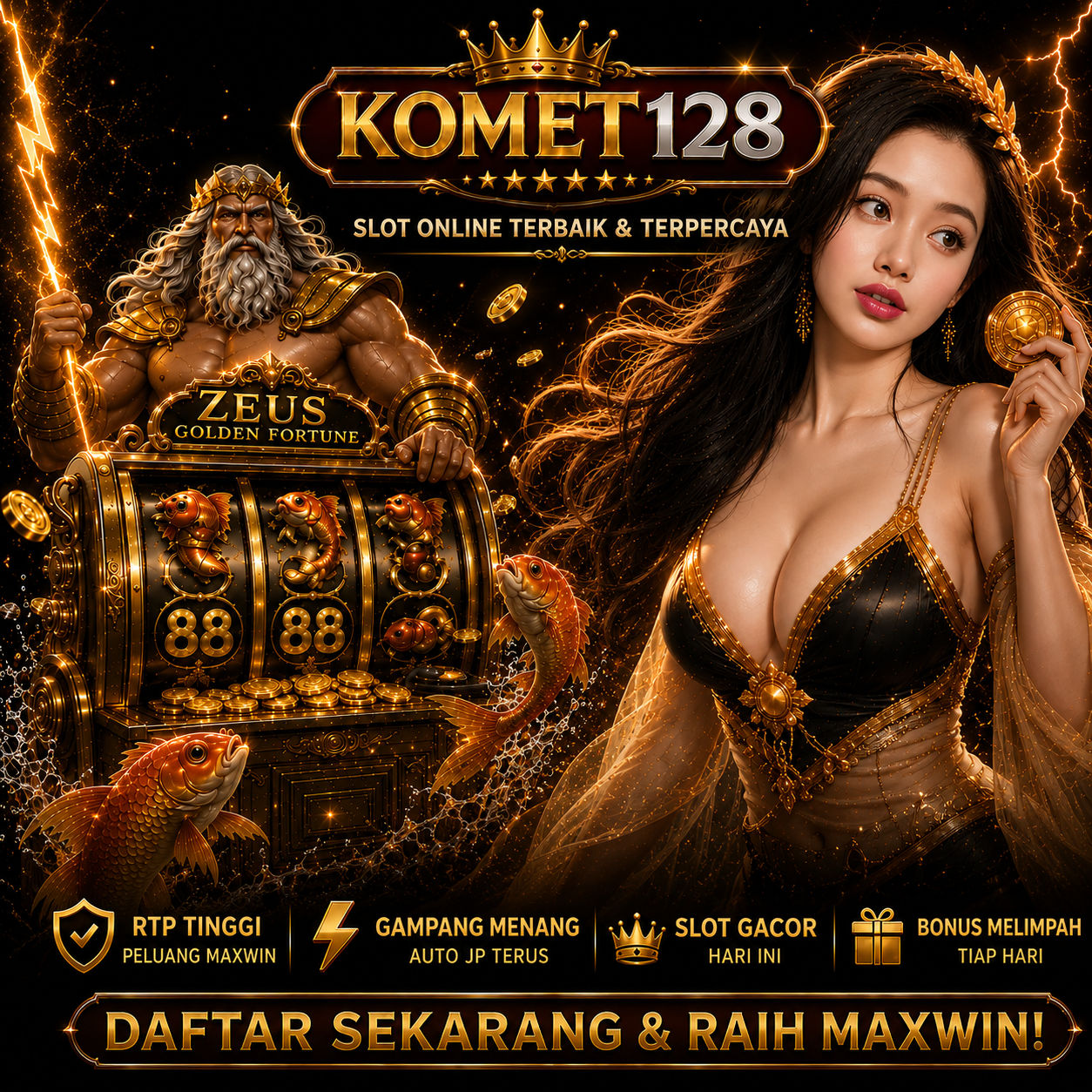 Banner layanan utama KOMET128