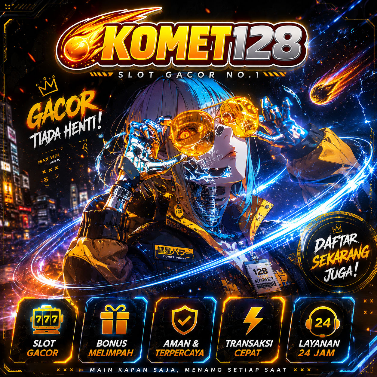 KOMET128 • Menembus Gelap, Membawa Cahaya