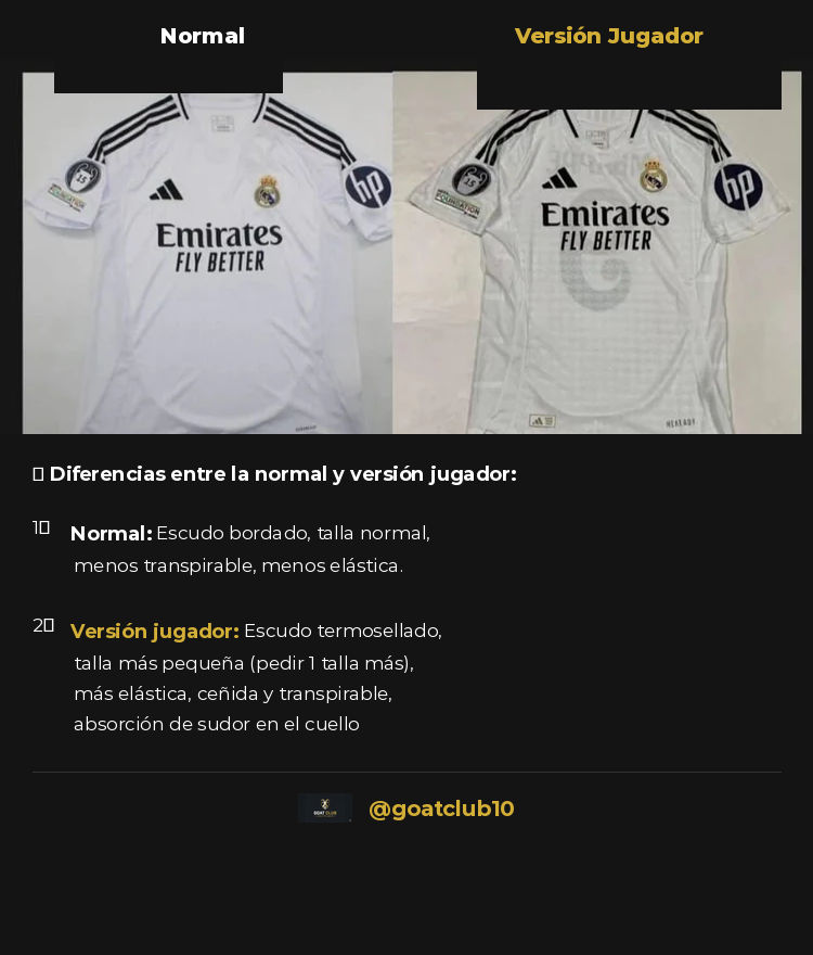 Diferencias Player vs Fan Version