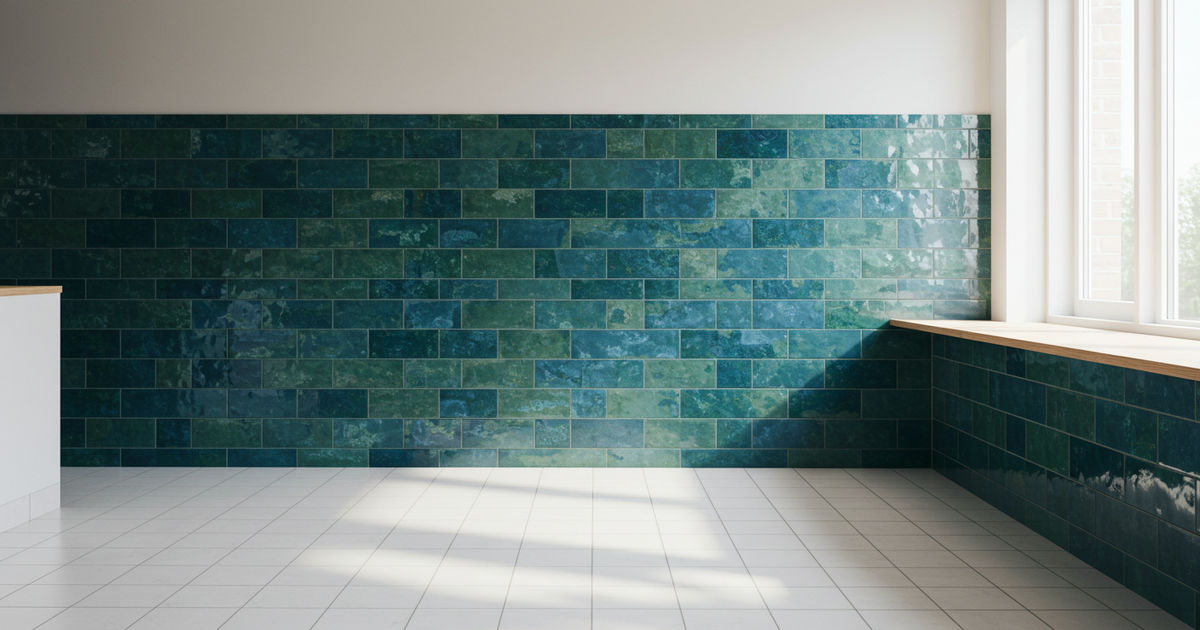 Crisp finished tile work in a St. Louis kitchen and bathroom