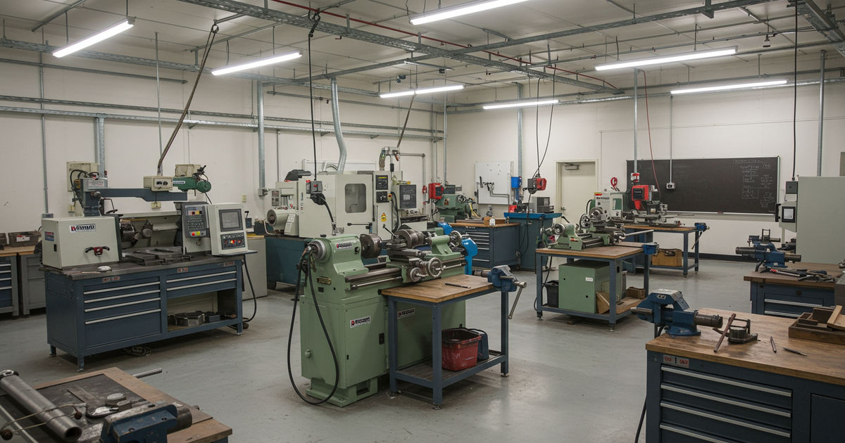 A hands-on technical trade school workshop in St. Louis