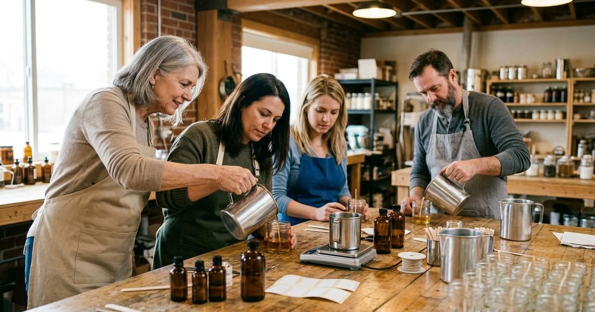 Candle Making Classes in St. Louis