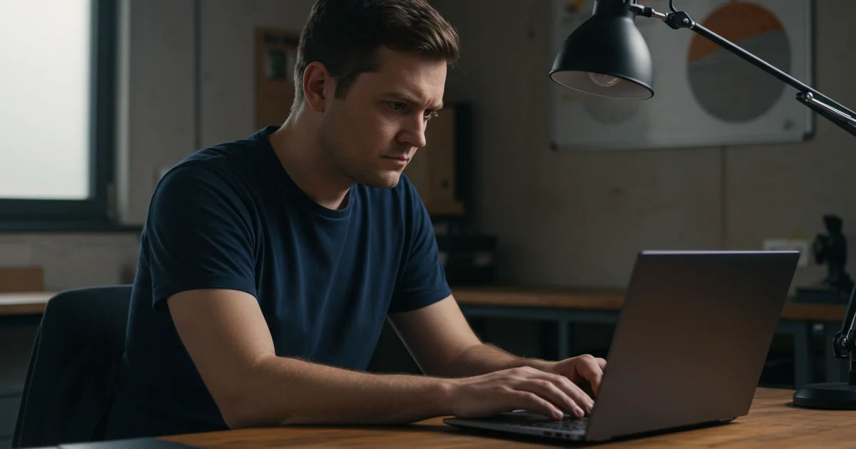 A business owner reviewing a marketing proposal across a table from a vendor