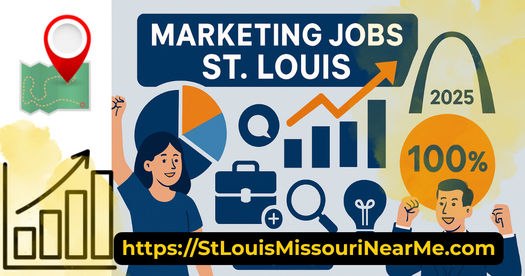 graphic image of marketing jobs st louis opportunities