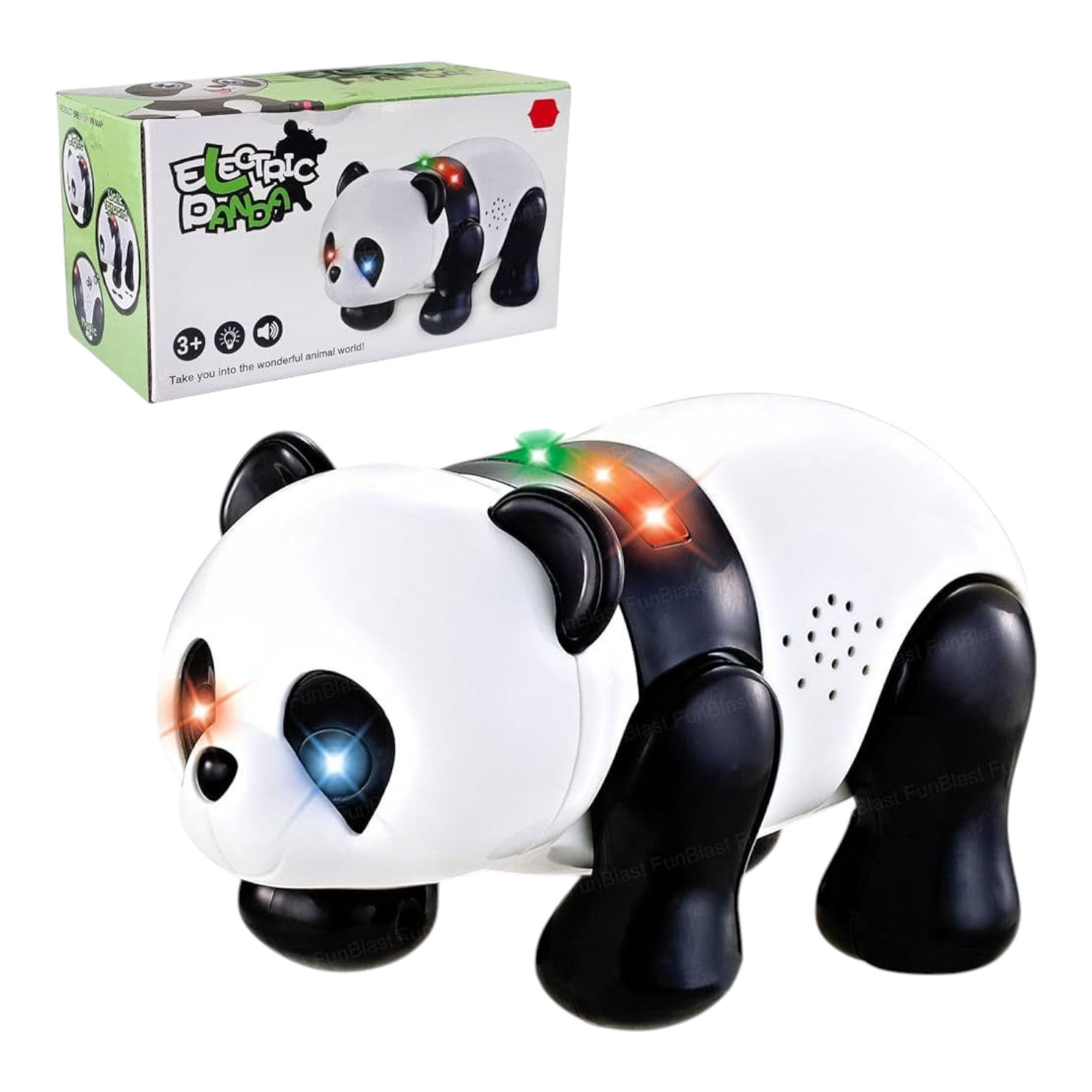 Electric Musical Walking Panda Toy With Light and Melodious Music for Babies