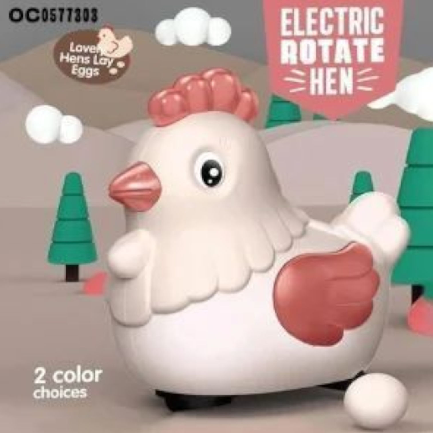  toys Hen Electric Toys it Ride with Sensor and led Light with Musical Ride