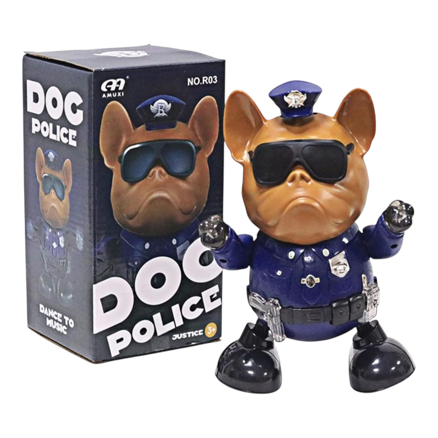 Dog Police - Dancing Toy Robot Dog for Children
