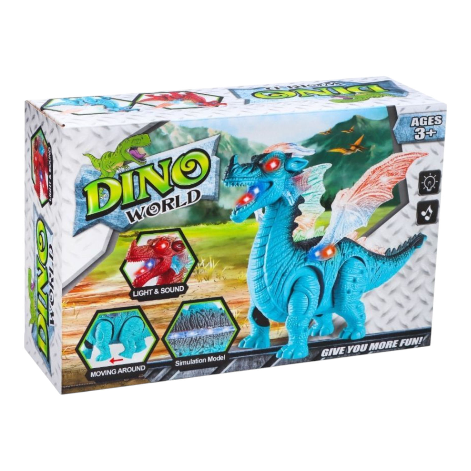 Dino World - Musical Moving Dino Toy