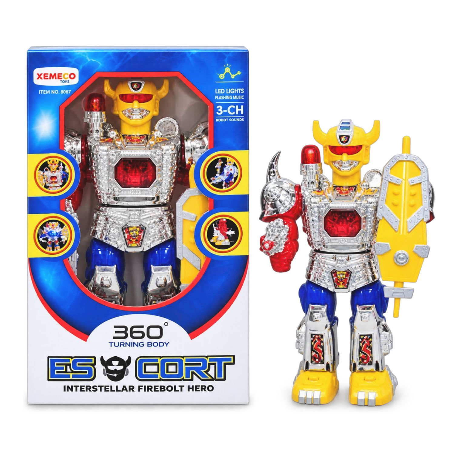 Educational Robot with Light Effects