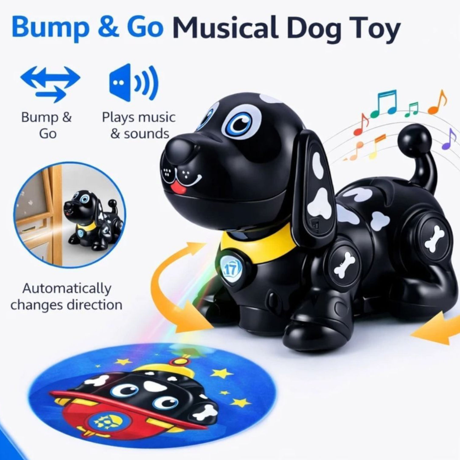 BUMP GO MUSIC DOG