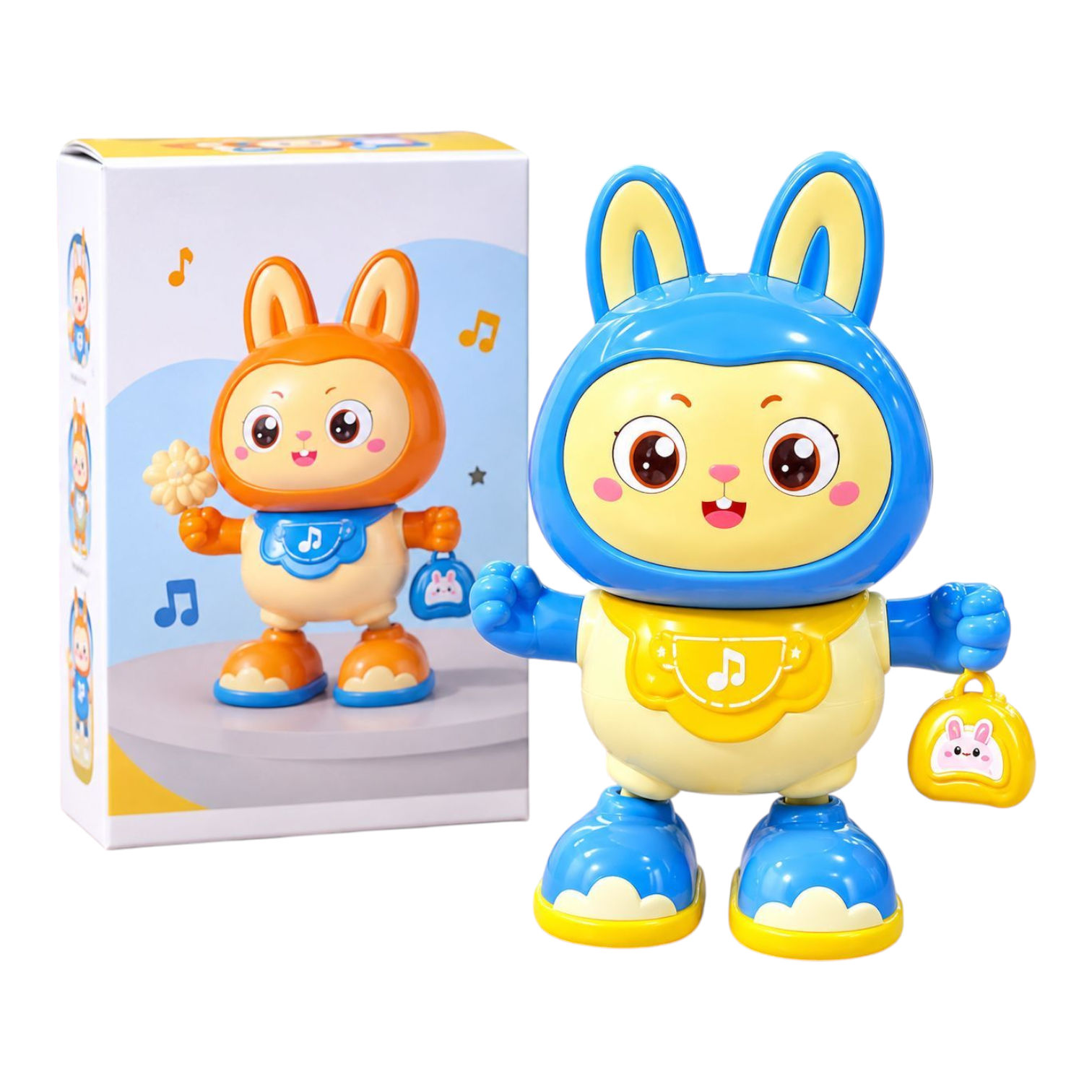 Dancing Rabbit - Electric Walking Dog Toy with Led Light & Sound