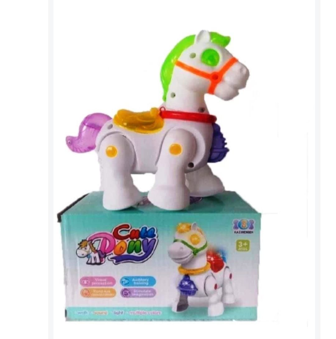 Musical Walking Horse Toy with Lights & Sound 