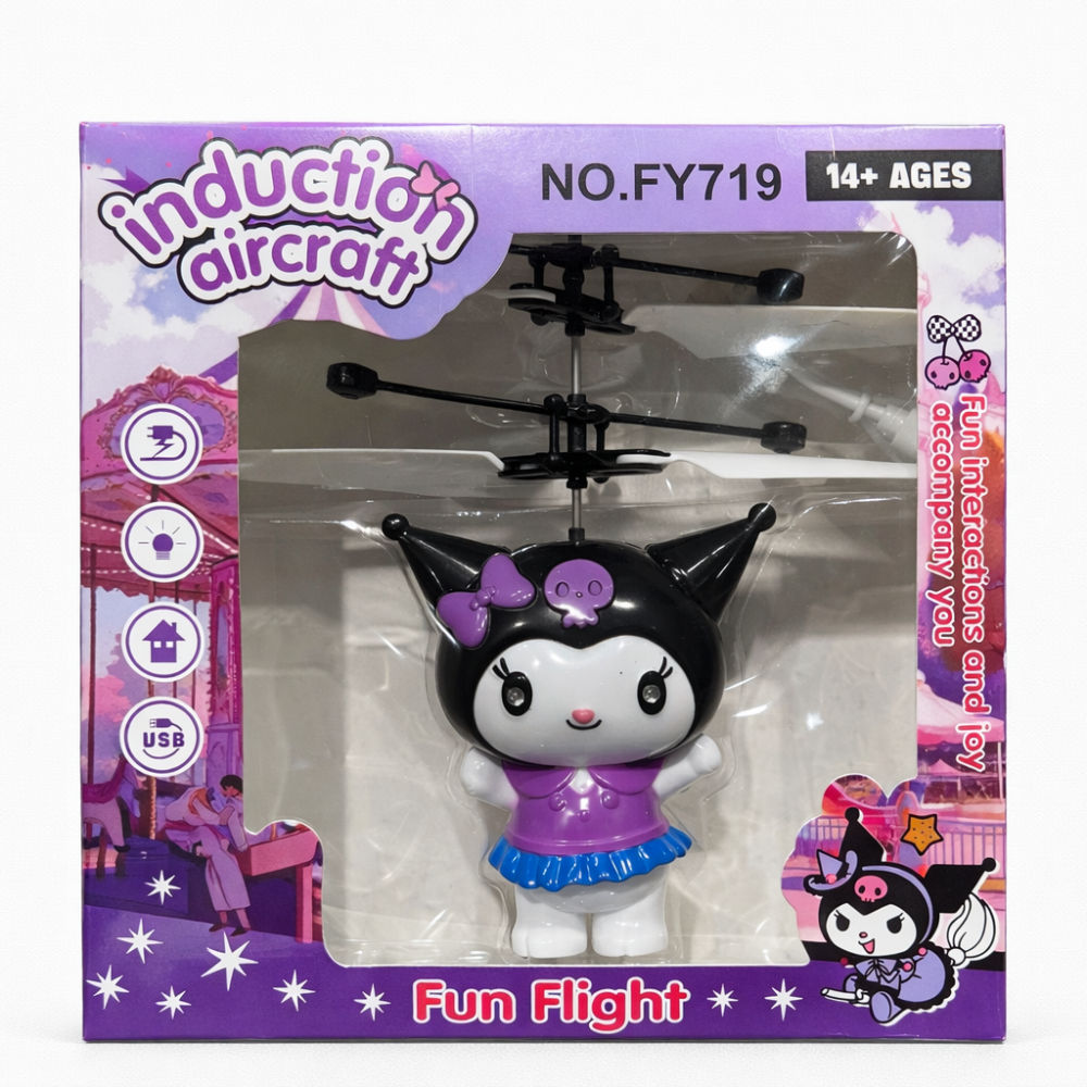 Mix Characters Induction Aircraft Toy 